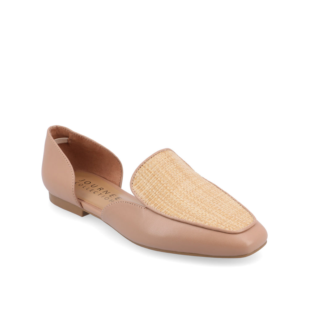 KENNZA LOAFER FLATS IN FAUX LEATHER