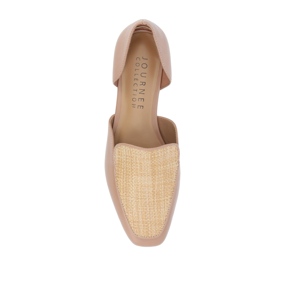 KENNZA LOAFER FLATS IN FAUX LEATHER