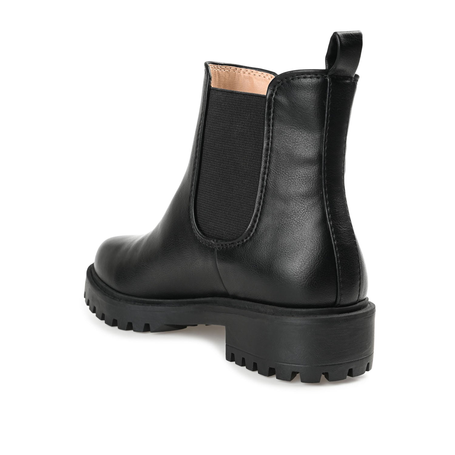 KENOVA CHELSEA BOOTIES IN VEGAN LEATHER - Black