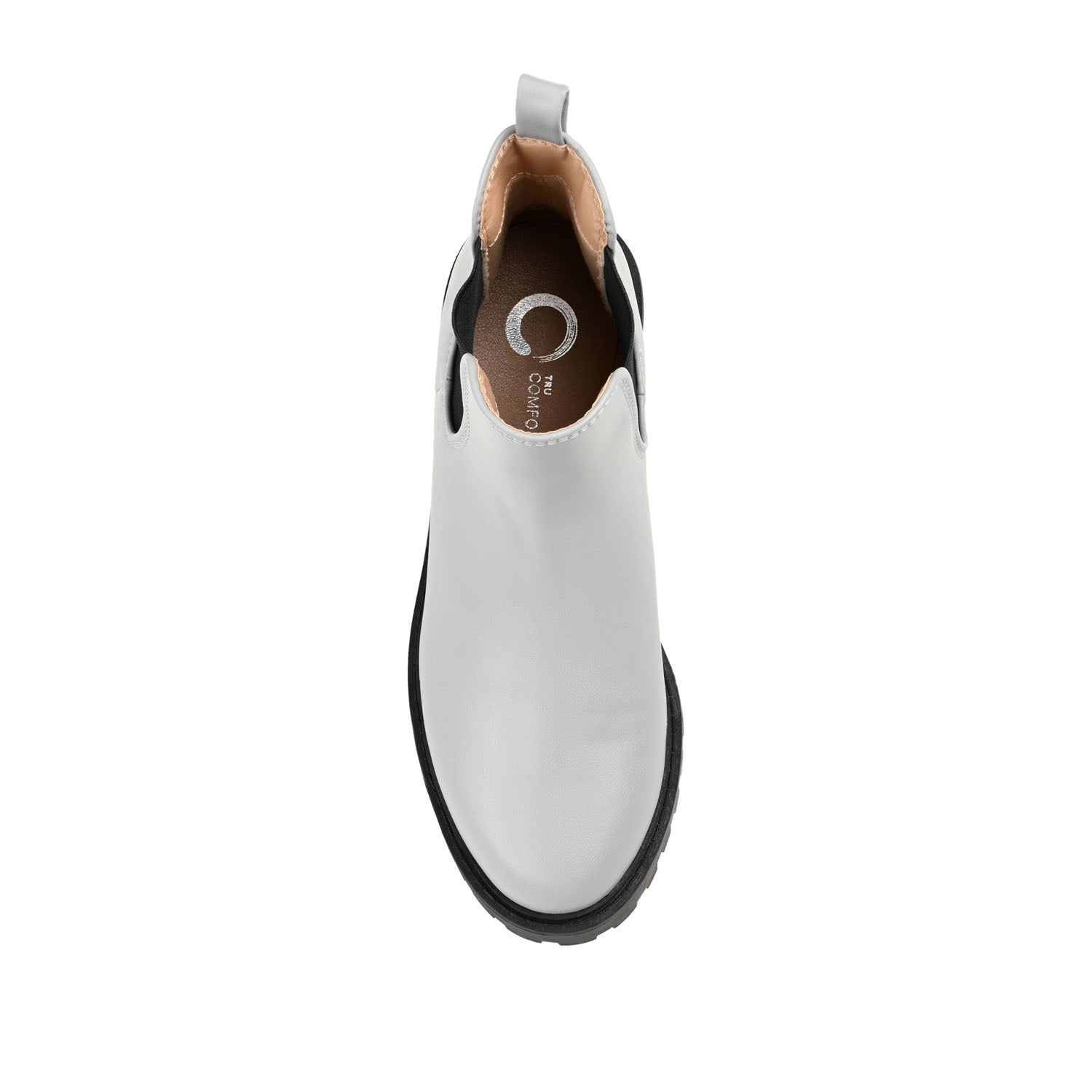 KENOVA CHELSEA BOOTIES IN VEGAN LEATHER - Grey