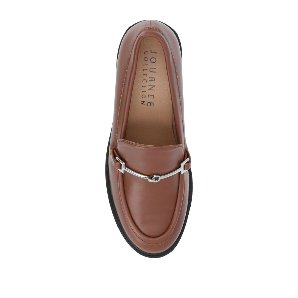 KEZZIAH BLOCK HEEL LOAFERS IN WIDE