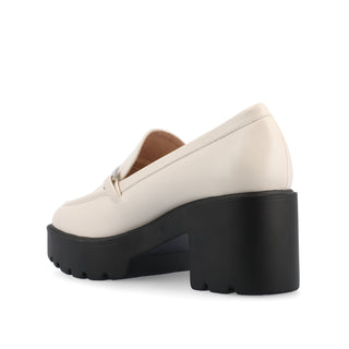 KEZZIAH BLOCK HEEL LOAFERS IN WIDE