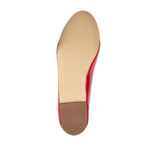 KIM ROUND TOE BALLET FLATS IN PATENT