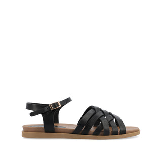 KIMMIE MULTI STRAP SANDAL IN FAUX LEATHER