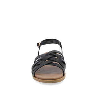 KIMMIE MULTI STRAP SANDAL IN FAUX LEATHER