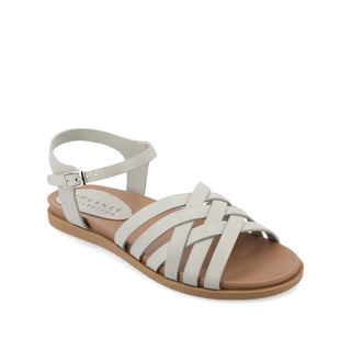 KIMMIE MULTI STRAP SANDAL IN FAUX LEATHER