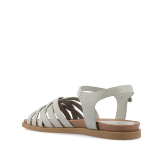 KIMMIE MULTI STRAP SANDAL IN FAUX LEATHER