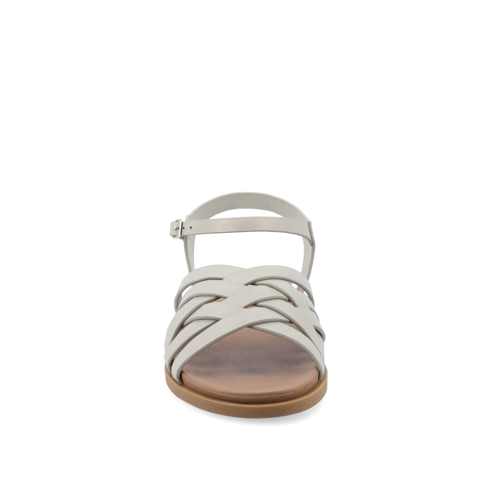 KIMMIE MULTI STRAP SANDAL IN FAUX LEATHER