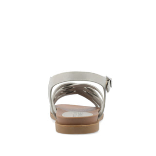 KIMMIE MULTI STRAP SANDAL IN FAUX LEATHER