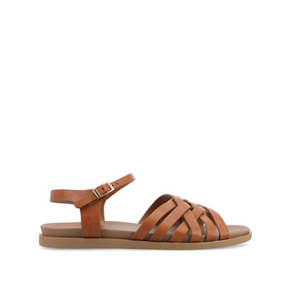 KIMMIE MULTI STRAP SANDAL IN FAUX LEATHER