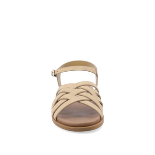 KIMMIE MULTI STRAP SANDAL IN FAUX LEATHER