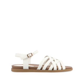 KIMMIE MULTI STRAP SANDAL IN FAUX LEATHER