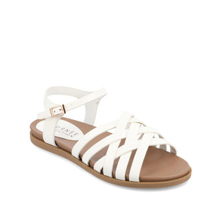 KIMMIE MULTI STRAP SANDAL IN FAUX LEATHER