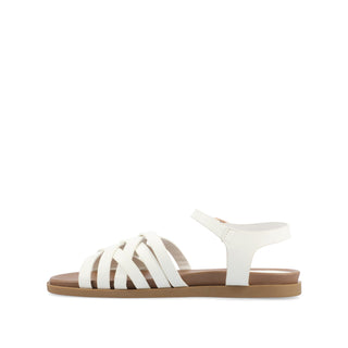 KIMMIE MULTI STRAP SANDAL IN FAUX LEATHER