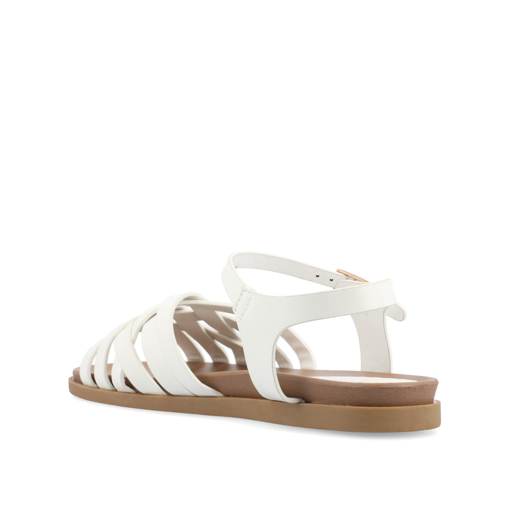 KIMMIE MULTI STRAP SANDAL IN FAUX LEATHER