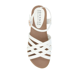 KIMMIE MULTI STRAP SANDAL IN FAUX LEATHER