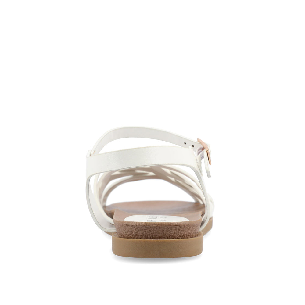 KIMMIE MULTI STRAP SANDAL IN FAUX LEATHER