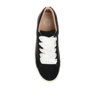 KINSLEY LACE-UP SNEAKERS IN CORDUROY