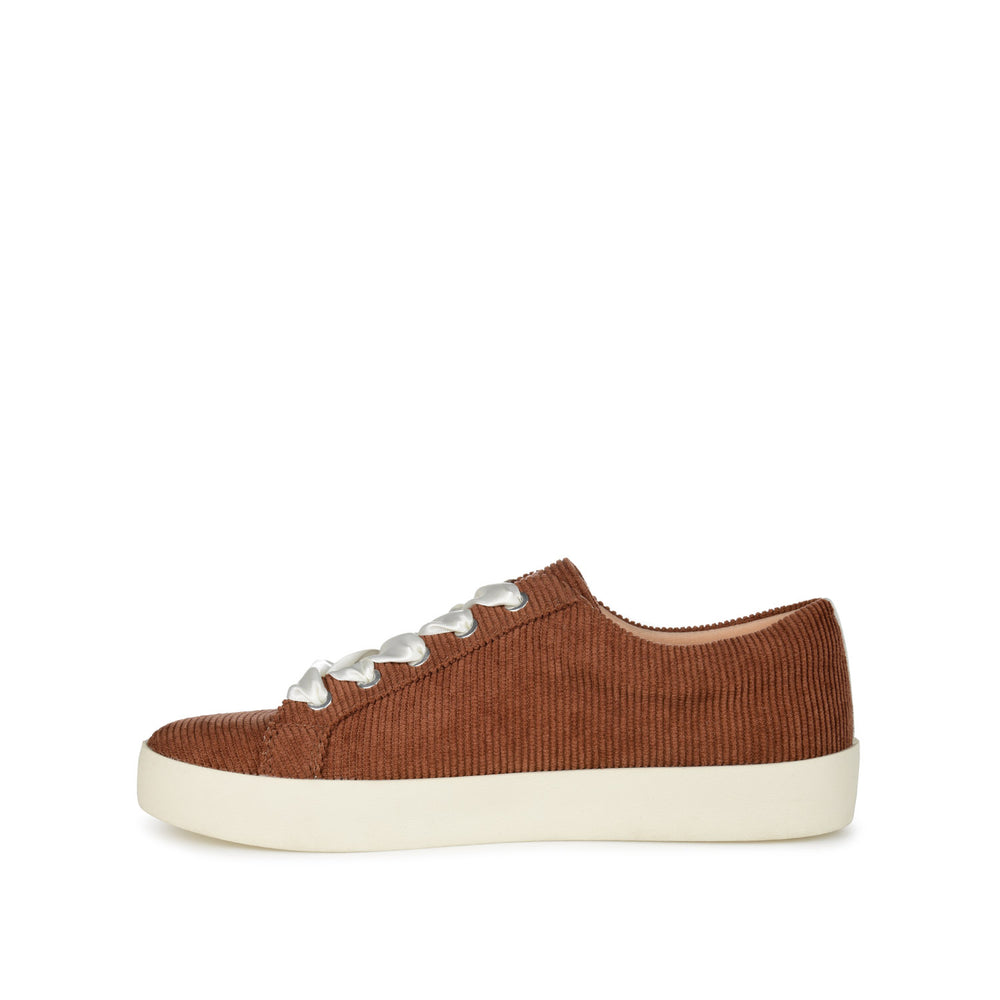 KINSLEY LACE-UP SNEAKERS IN CORDUROY