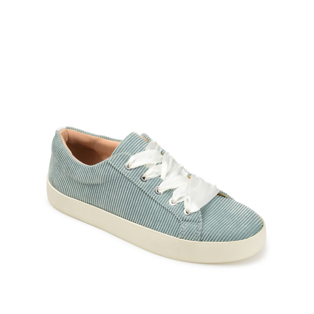 KINSLEY LACE-UP SNEAKERS IN CORDUROY