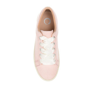 KINSLEY LACE-UP SNEAKERS IN CORDUROY