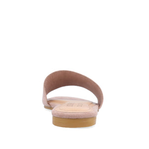KOLINNA STATEMENT SLIDE SANDALS IN WIDE - Mauve