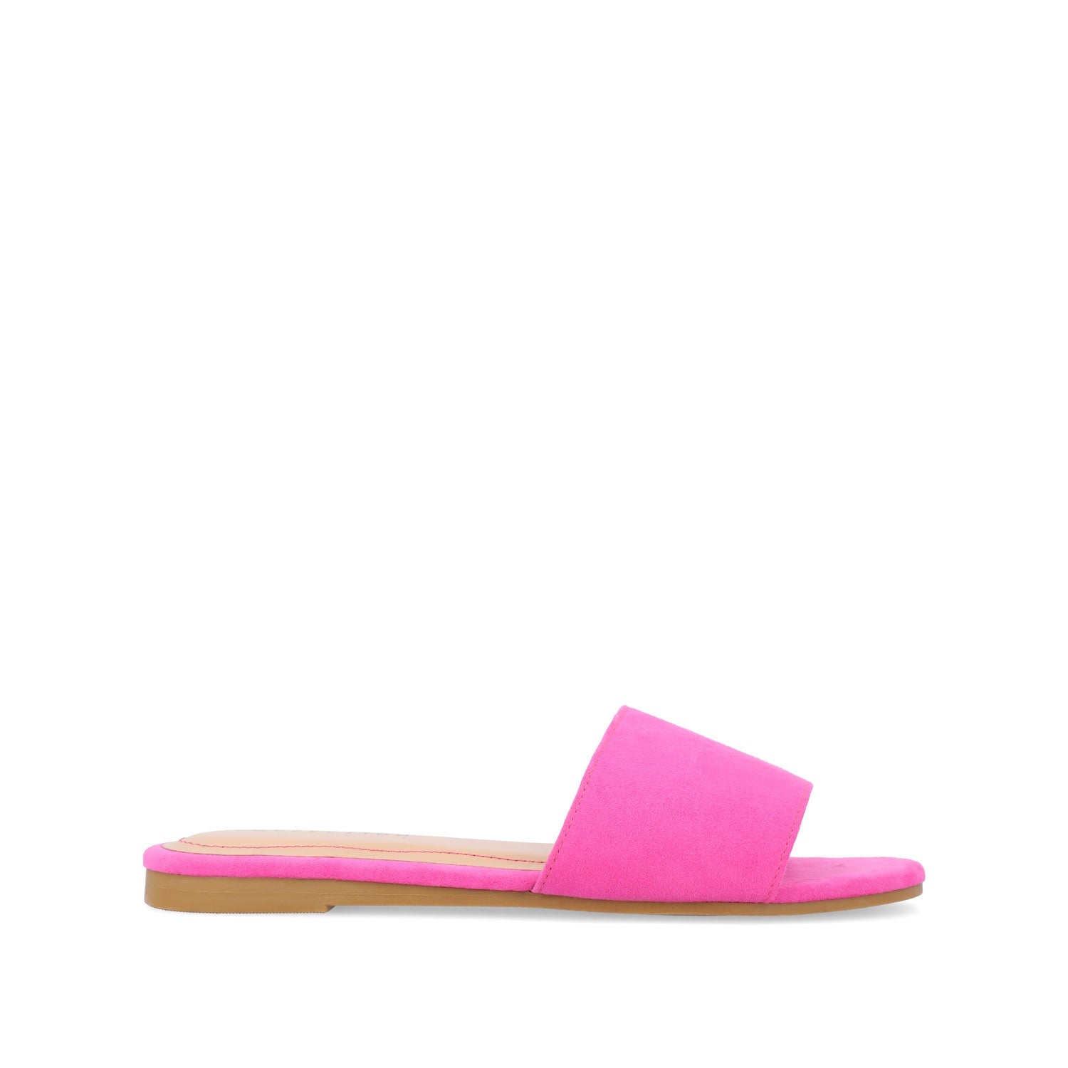 KOLINNA STATEMENT SLIDE SANDALS IN WIDE - Pink