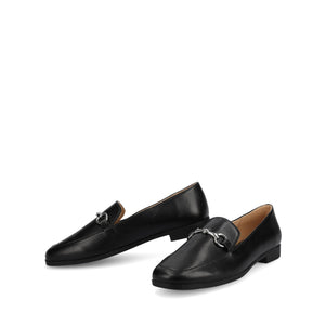 LACIE SLIP ON LOAFERS - Black