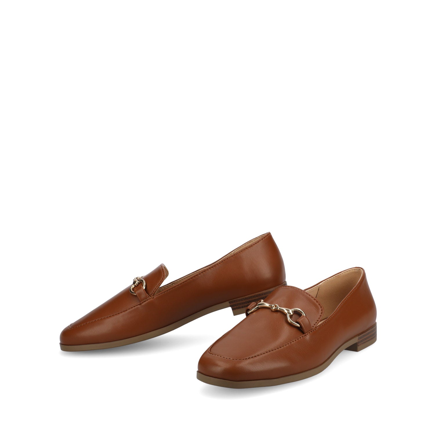 LACIE SLIP ON LOAFERS - Cognac
