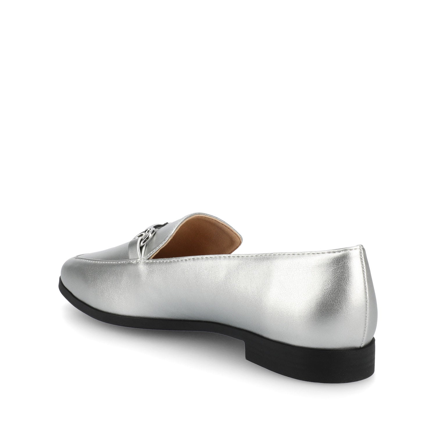 LACIE SLIP ON LOAFERS - Silver