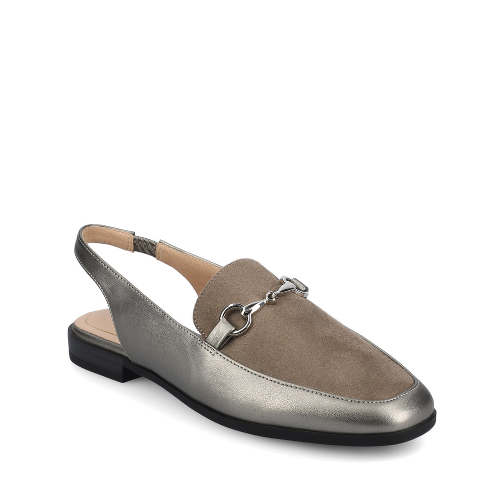 LAINEY LOAFER FLATS IN FAUX LEATHER
