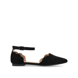 LANA SCALLOPED D'ORSAY FLATS IN WIDE