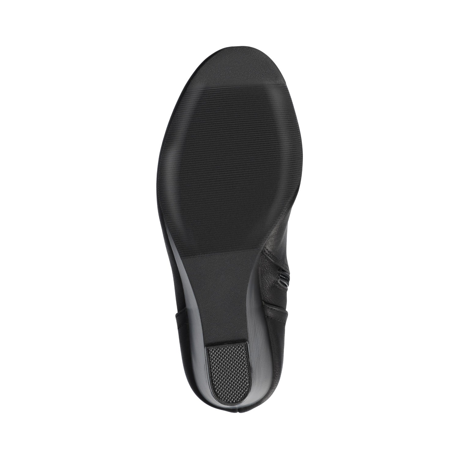 LANGLY KNEE-HIGH BOOTS IN WIDE CALF - Black