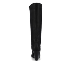 LANGLY KNEE-HIGH BOOTS IN WIDE CALF - Black