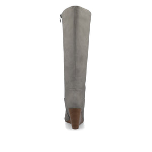 LANGLY KNEE-HIGH BOOTS IN FAUX LEATHER