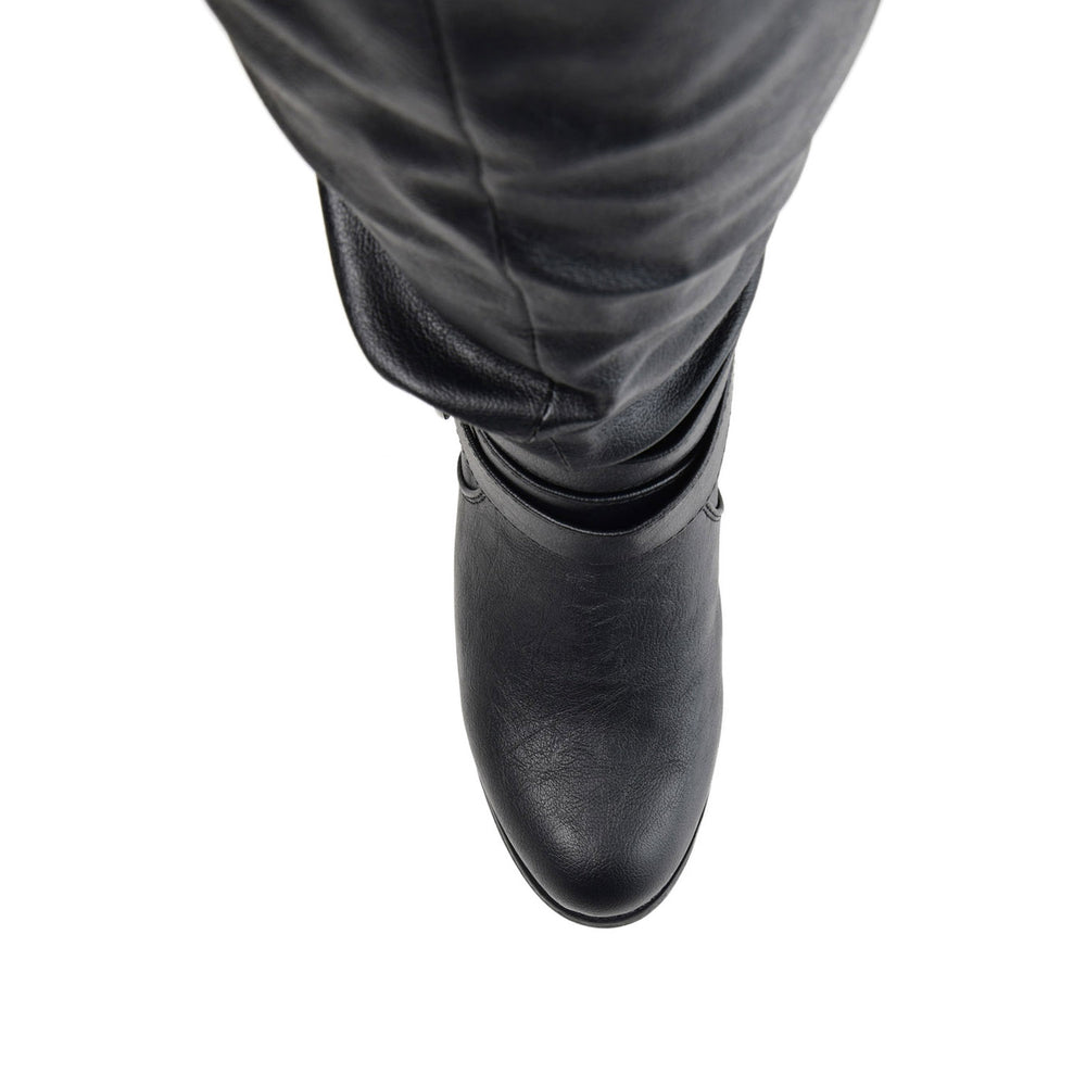 LATE KNEE-HIGH BOOTS IN FAUX LEATHER