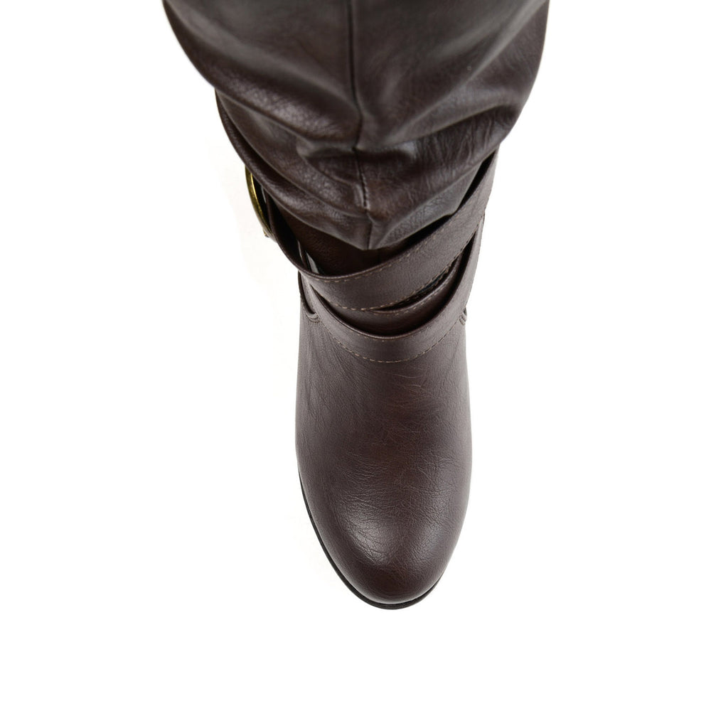 LATE KNEE-HIGH BOOTS IN FAUX LEATHER