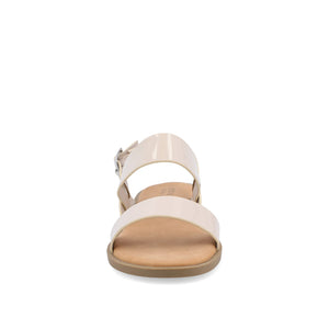 LAVINE STATEMENT MULTI STRAP SANDALS IN WIDE - Beige