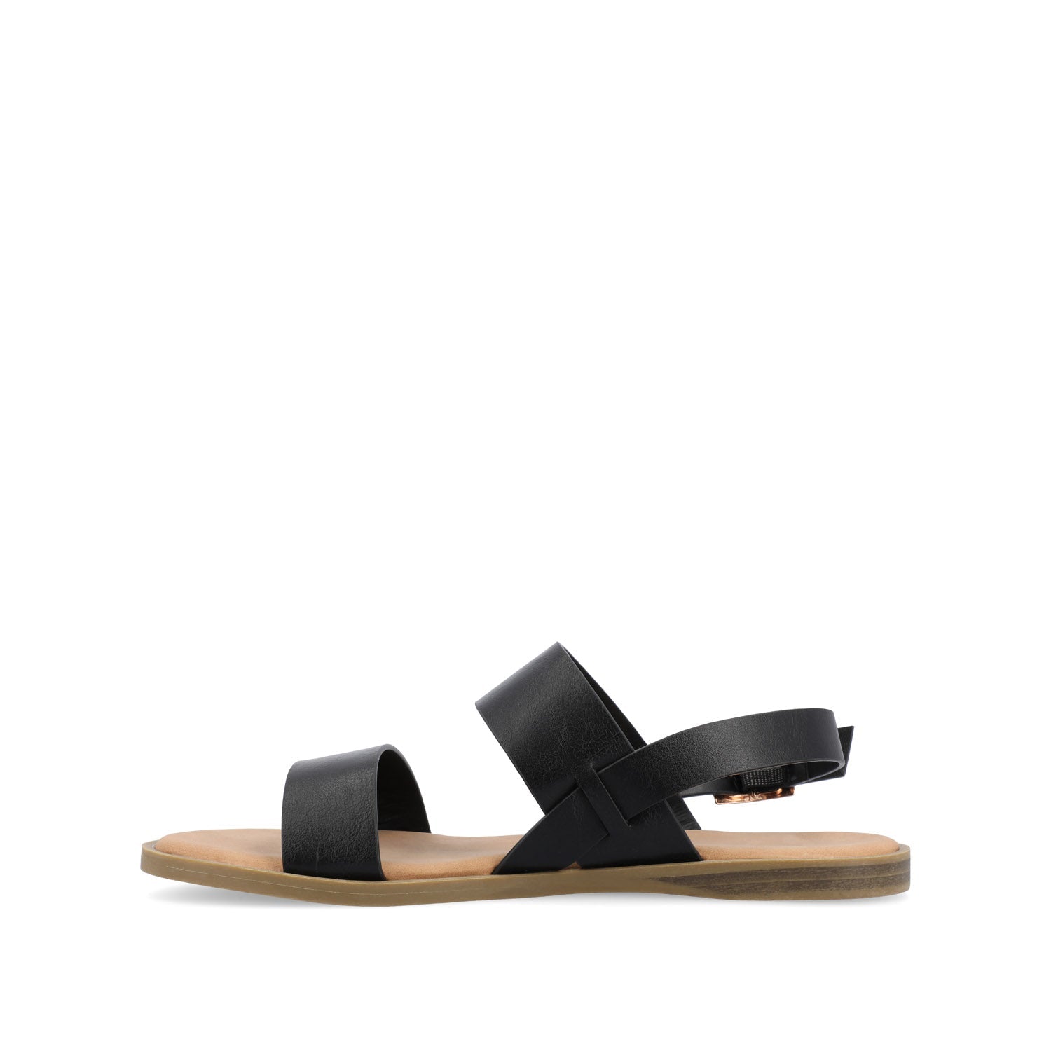 LAVINE SANDALS IN VEGAN LEATHER - Black