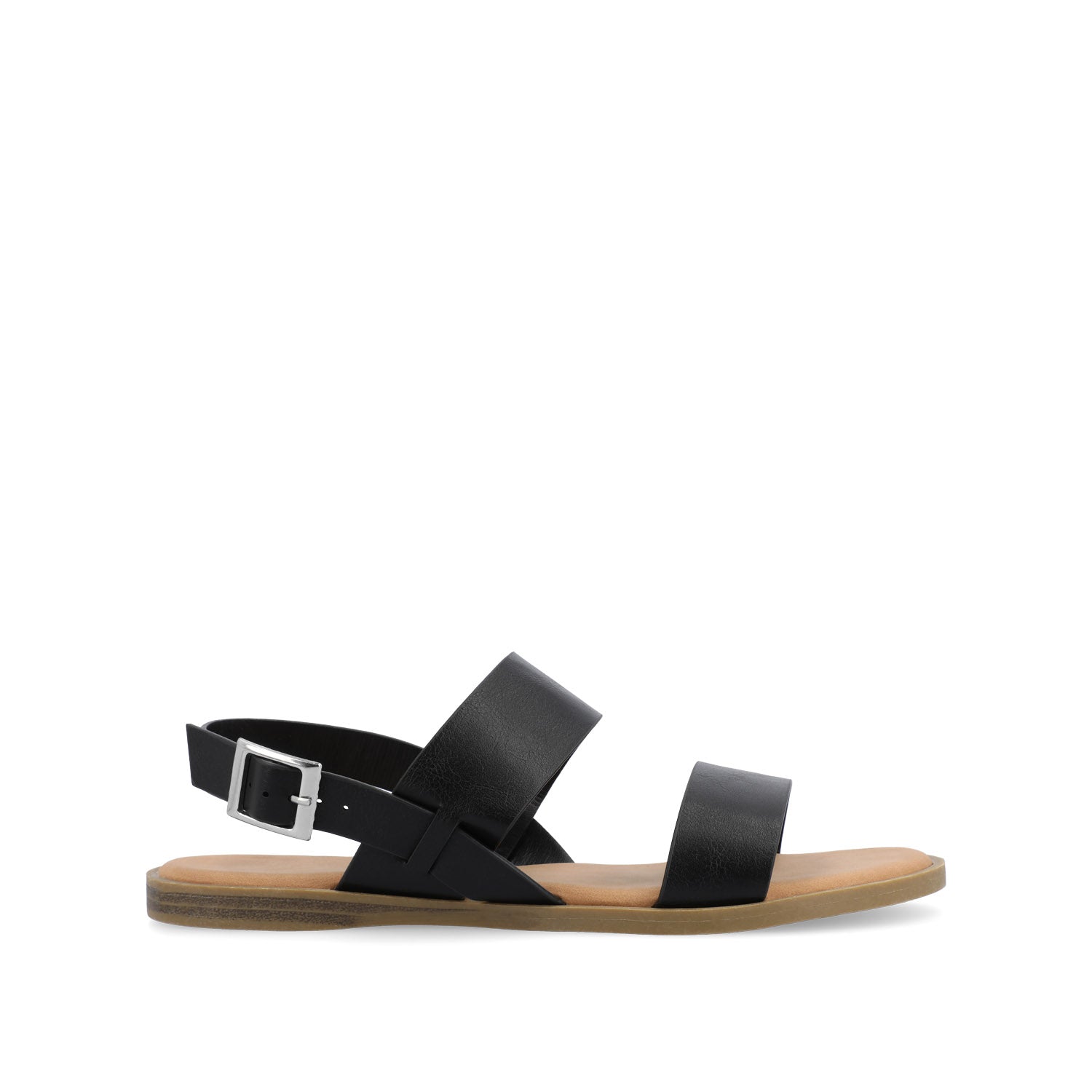 LAVINE SANDALS IN VEGAN LEATHER - Black