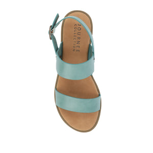 LAVINE SANDALS IN VEGAN LEATHER - Blue