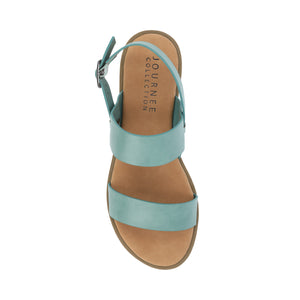 LAVINE MULTI STRAP SANDALS IN WIDE - Blue
