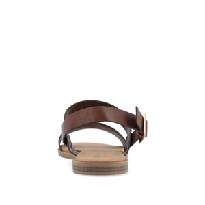 LAVINE MULTI STRAP SANDALS IN STATEMENT - Brown