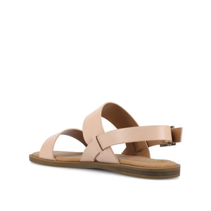 LAVINE MULTI STRAP SANDALS NEW WIDE - Blush PU