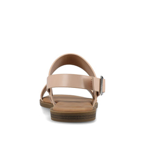 LAVINE MULTI STRAP SANDALS NEW WIDE - Blush PU