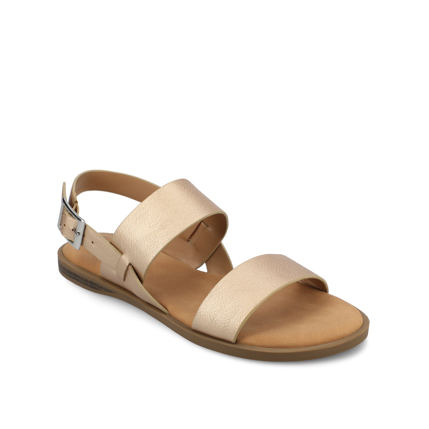 LAVINE MULTI STRAP SANDALS NEW WIDE - Champagne PU