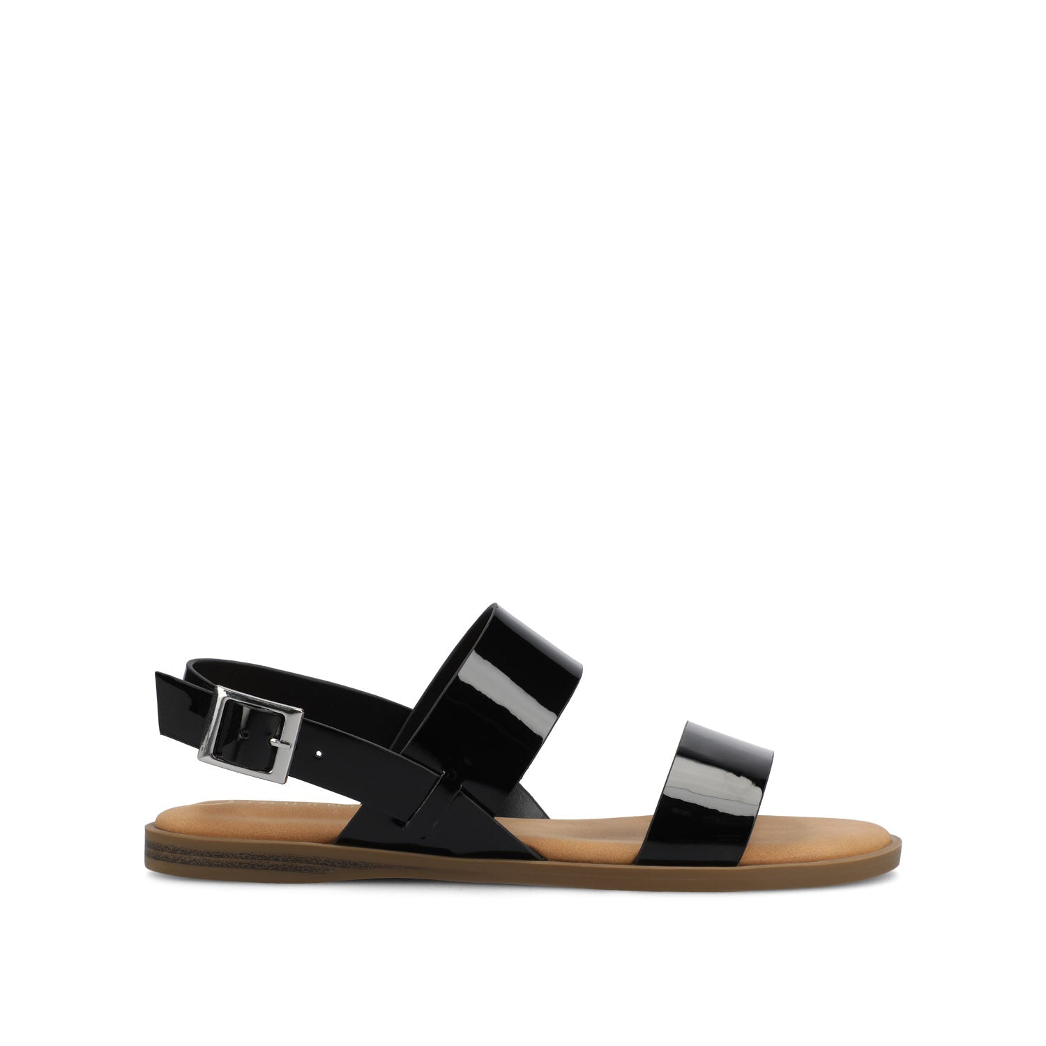 LAVINE MULTI STRAP SANDALS NEW - Black Patent