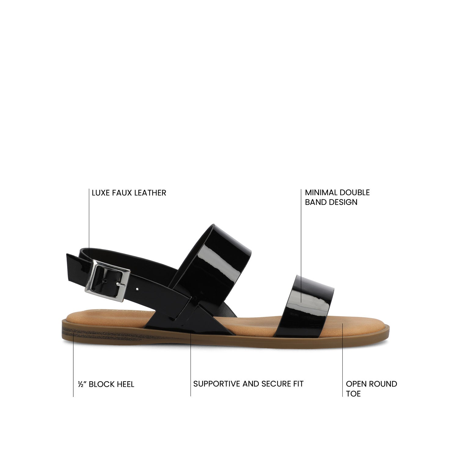 LAVINE MULTI STRAP SANDALS NEW