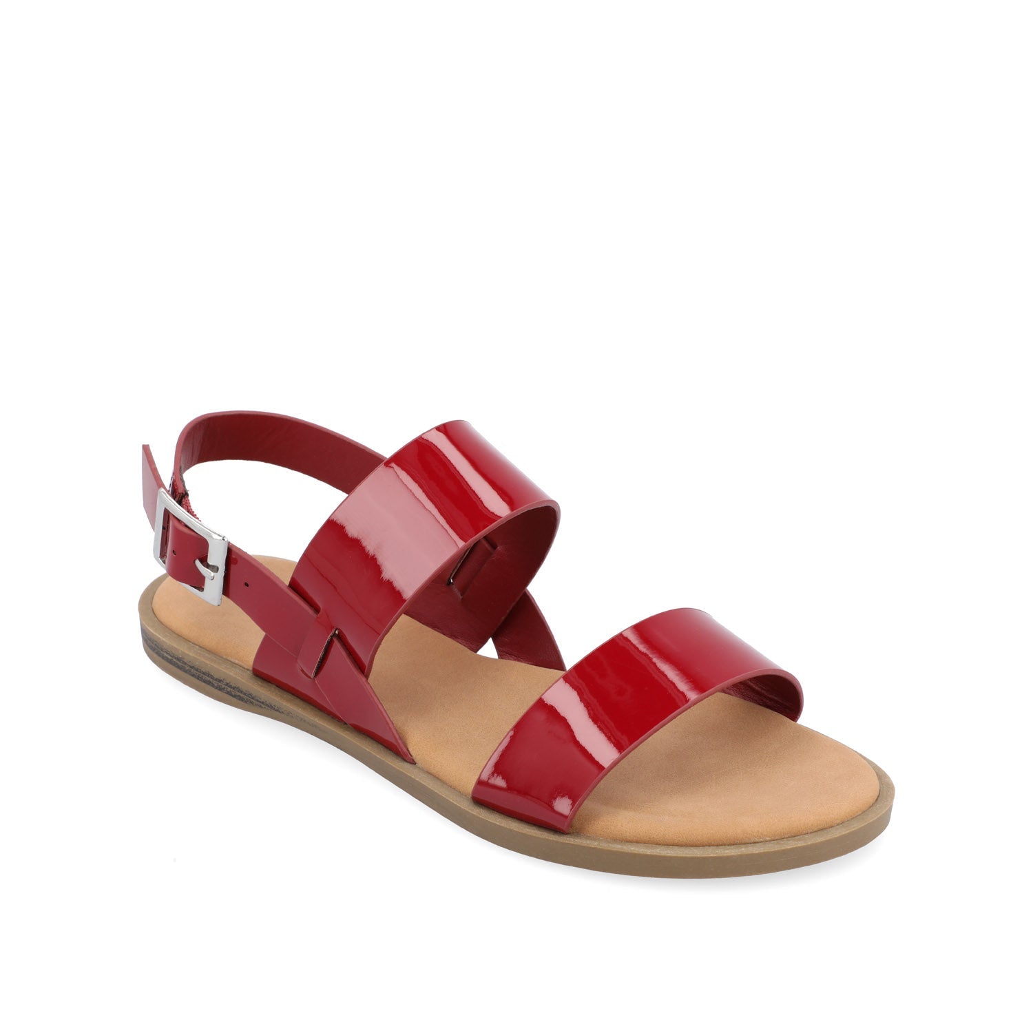 LAVINE MULTI STRAP SANDALS IN STATEMENT - Red