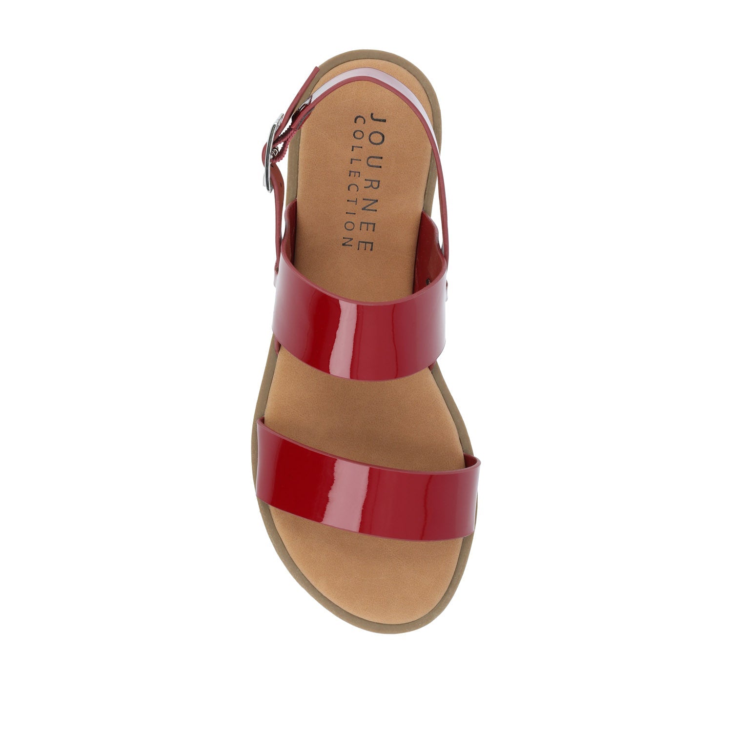 LAVINE MULTI STRAP SANDALS IN STATEMENT - Red